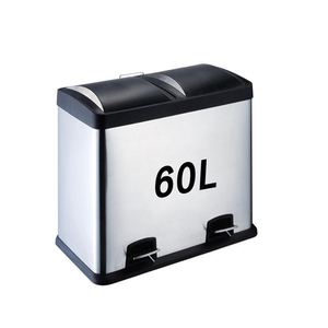 <span class=keywords><strong>Poubelle</strong></span> à pédale en acier inoxydable, recycler la <span class=keywords><strong>poubelle</strong></span> à pédale, <span class=keywords><strong>couvercle</strong></span> <span class=keywords><strong>basculant</strong></span> <span class=keywords><strong>poubelle</strong></span> - Product Image 4