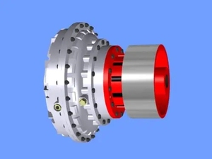 YOXIIZ320/340/360 Hydraulic Clutch <strong>Fluid</strong> <strong>Coupling</strong> - Product Image 4