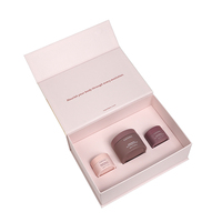 Boîte d'emballage de bougie parfumée de luxe de marque privée aromathérapie ensemble de boîte-cadeau de diffuseur de roseau personnalisé