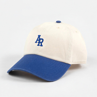 Casquette de baseball personnalisée à profil bas avec logo brodé sur mesure