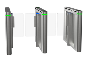 Tùy chỉnh nhà máy SUS304 an ninh cao RFID kiểm soát truy cập Swing tốc độ cổng rào cản turnstiles cho các trường học hoặc văn phòng sử dụng - Product Image 2