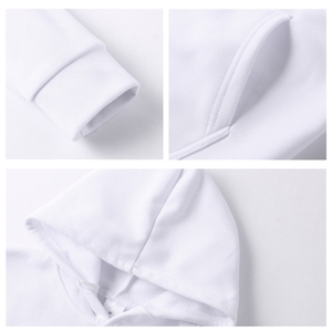 Dịch Vụ OEM Đồng Bằng Trống Yếu Tố Cần Thiết Áo Thun <span class=keywords><strong>Polyester</strong></span> Lông Cừu Unisex Biểu Tượng Tùy Chỉnh Phun In Ấn Người Đàn Ông Của Hoodies Áo Nỉ - Product Image 3