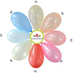 Aquatic Park Theme Party Decorateneon 3inch Latex Water Balloons holi refillable water bomb balloons fast quick ballon tank 3"