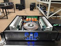 Amplificateur de puissance audio professionnel Vason CA9 2U classe AB 650W 2 canaux, métal durable, écologique, système sonore performant