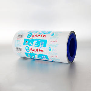 Film en rouleau pour emballage de yaourt imprimé sur mesure, résistant à l'eau, enveloppes de yaourt en rouleau - Product Image 2