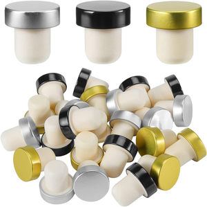<span class=keywords><strong>Bouchon</strong></span> de bouteille en liège <span class=keywords><strong>recyclable</strong></span>, personnalisable en couleur et en logo, anti-fuite, pour bouteilles de whisky, de rhum et de <span class=keywords><strong>vin</strong></span> - Product Image 1