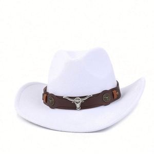 Wholesale Hot Selling Spring Autumn Blank Jazz <b>Hats</b> Custom Cowboy <b>Hat</b> - Product Image 6