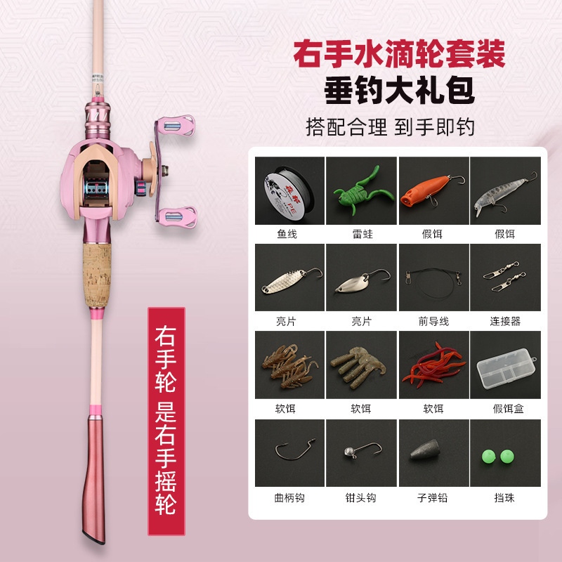 Right-hand grip teardrop wheel set