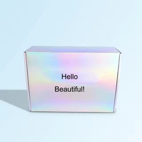 Beauté Maquillage Cosmétique Soins De La Peau Cils Rouge À Lèvres Brillant À Lèvres Cadeau Pr Mailer Paquet Expédition Mailing Papier Boîte D'emballage