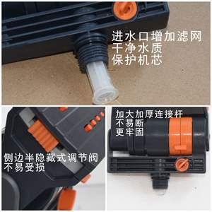 Arroseur rotatif automatique 3312 pour l'arrosage des jardins, des cours et des pelouses avec des modes de pulvérisation réglables - Product Image 4