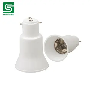 White Light Socket Converter B22 To E27 Lamp Adapter Bulb Base