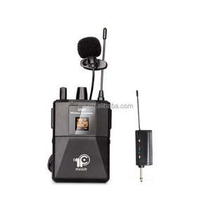 U61ET Microphone sans fil portable professionnel Collier serre-tête pour les cours de professeurs de <span class=keywords><strong>chant</strong></span> Excellente qualité d'enregistrement - Product Image 2