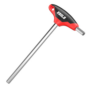 Koslo T-Type Hex Wrench S2 Steel Chrome Plated Industrial Grade Hex Key Tool - Product Image 1