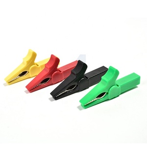 Jialun điện áp cao 55mm Alligator <span class=keywords><strong>Clip</strong></span> thủy tinh đầy nylon với Nickel-plated Brass an toàn cá heo 55mm Alligator <span class=keywords><strong>Clip</strong></span> 5 màu sắc - Product Image 2