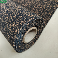 Sous-couche en rouleau de liège en caoutchouc Sol insonorisé Sous-couche acoustique pour plancher de toiture Sous-couche pour carreaux