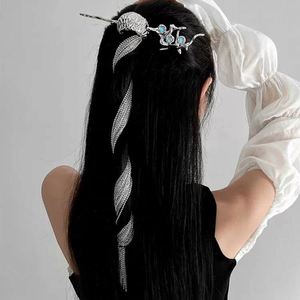 Nouvelle mode 2023 : Accessoire pour cheveux – Pince à cheveux à longue chaîne avec pampilles - Product Image 5