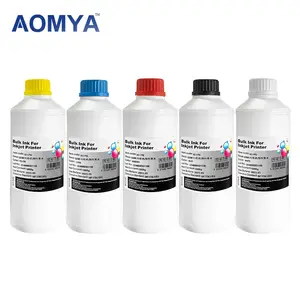 DTF स्याही Aomya उच्च गुणवत्ता 500ml के लिए 1000ml सफेद वर्णक स्याही epson L1800 L805 L810 L1455 L1400 L1300 l1110 L130 dtf प्रिंटर