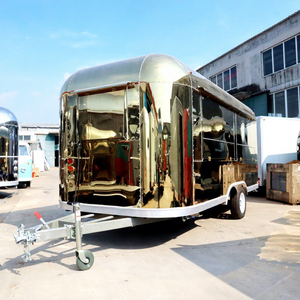 Mejor Venta de barbacoa, hamburguesa, café, acero inoxidable, concesión de perritos calientes, remolque de comida, camión de comida móvil a la venta, EE. UU. - Product Image 1