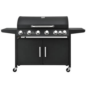 Fournisseur chinois Fournisseur de barbecue noir Brûleur intégré au propane pour jardin extérieur Brûleur latéral naturel Barbecue à gaz - Product Image 1