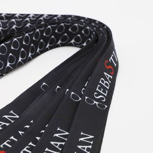 Lanyards Promocionales Personalizados de Poliéster con Impresión por Transferencia Térmica, Correa para Llavero, Soporte para Gafas, Regalo para Clientes, Porta Tarjetas de Identificación, Bajo MOQ - Product Image 4