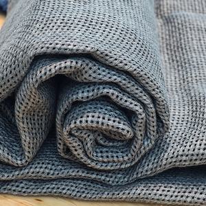 Échantillon Gratuit Tissu Lin Français Biologique Naturel Design Unique Tissus en Lin Pur 100% Creux pour l'Été - Product Image 1