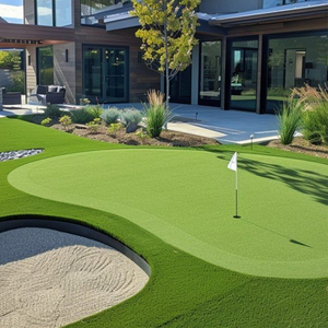 <span class=keywords><strong>Gazon</strong></span> <span class=keywords><strong>synthétique</strong></span> pour putting green, <span class=keywords><strong>gazon</strong></span> artificiel pour terrain de golf intérieur/extérieur, practice de golf, cour de réflexion - Product Image 6
