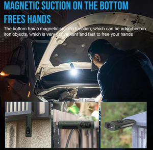 Lampe torche 5 en 1, éclairage d'urgence pour le camping en plein air, lampe portable EDC - Product Image 6