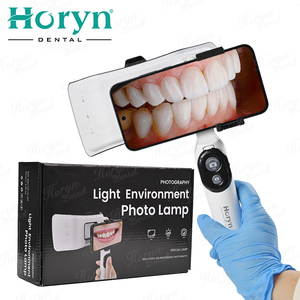 Lampe LED Professionnelle Horyn pour Photographie Dentaire, Contrôle Bluetooth, Luminosité Réglable, Équipement Photo pour Traitements Dentaires - Product Image 3