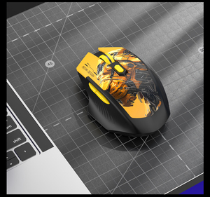 Nuevo Ratón <span class=keywords><strong>Bluetooth</strong></span> Portátil Estilo <span class=keywords><strong>Gaming</strong></span> de Oficina 1600DPI Ratón Inalámbrico Ergonómico Silencioso para Ordenador Portátil - Product Image 6
