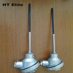 เทอร์โมคัปเปิลชนิด K แบบติดตั้งบนหัว ทนทานต่อการสึกหรอ 1200C สแตนเลส OEM สำหรับโรงงานปูนซีเมนต์ - Product Image 1