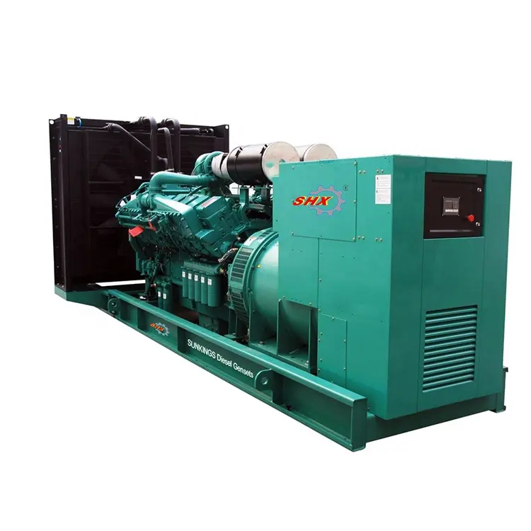SHX CE Generator Elektrik 1Mw, Generator Diesel 1Mw Elektrik Pertama 1250kva Disetujui 1 Megwatt