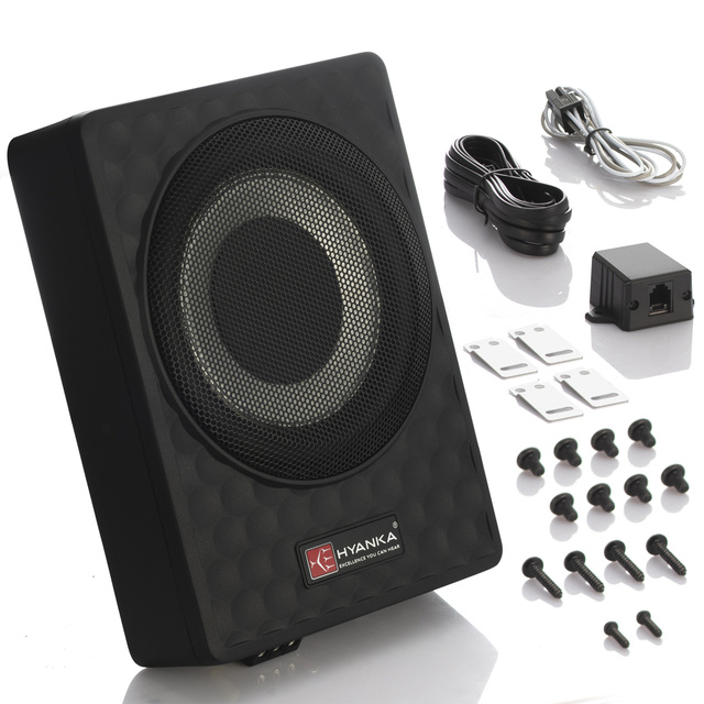 OEM Wholesale Car Audio Subwoofers 6*9 8 10 Inch Slim Subwoofer 4 Ohm RMS Power 150w 20Hz-150Hz Underseat Subwoofer Car