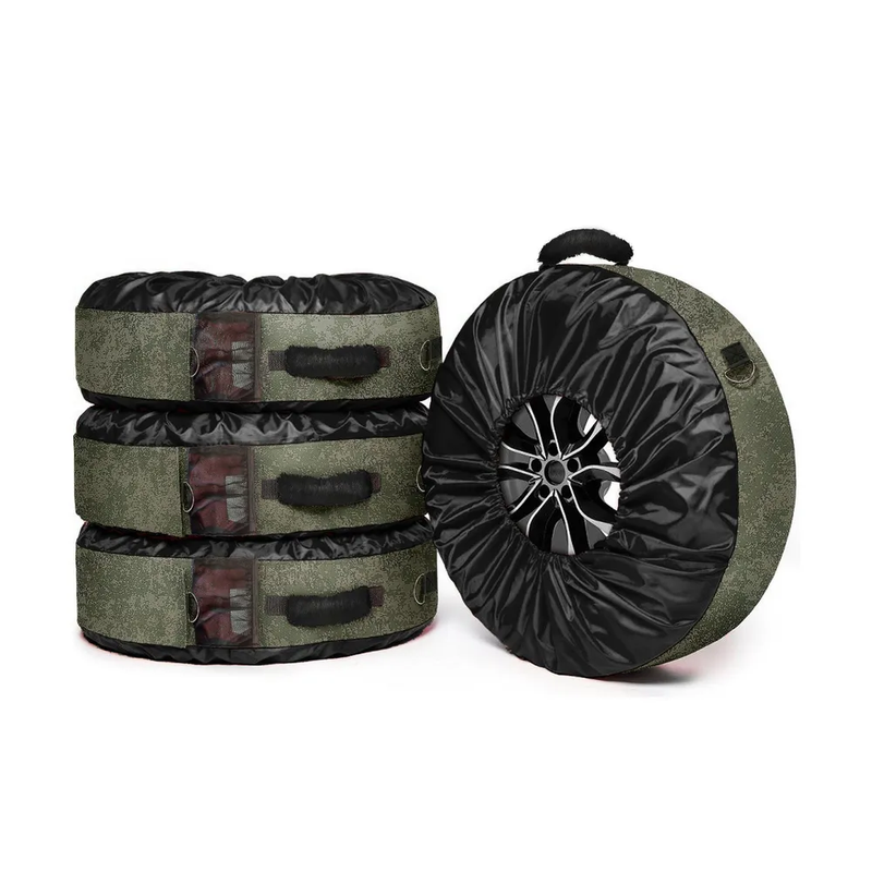 Automotive Tire and Wheel Hub Storage