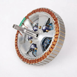 Kit de modification de véhicule électrique WoWei pour <span class=keywords><strong>roue</strong></span> arrière de vélo électrique 2000W, moteur à moyeu sans balais 48V/60V, batterie au lithium, LED, alliage - Product Image 6