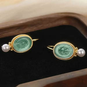 Eleganti Orecchini Pendenti con Perle Finte per Donne, Stile Foresta Fresca, Gioielli per Uso Quotidiano - Product Image 6