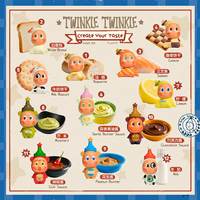 P O P MaTR vente en gros pour mignon PVC aveugle Figurine Original Twinkle Twinkle Mystery Box Créez votre goût série labubu