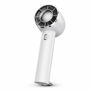 Ventilador de Enfriamiento con Hielo BLDC, Mini Ventilador Portátil de Mano con Compresa Fría y Gancho, Venta al Por Mayor Directa de Fábrica OEM - Product Image 1