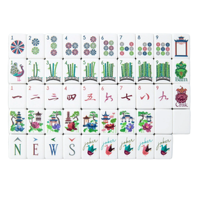 Juego de Mahjong Americano Personalizado de Lujo, Juego de Mahjong de Viaje de Acrílico de Singapur, Mesa de Entretenimiento - Product Image 4