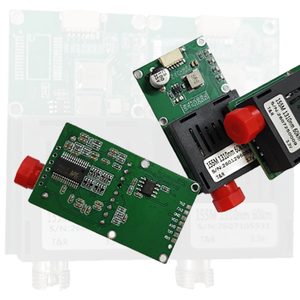 Transceptor de Video de Fibra Óptica TTL de 60KM 1310nm 1550nm, Mini Transceptor de Fibra Óptica de 0-5 Dbi, Conversor de Medios de Video de Fibra Óptica - Product Image 1