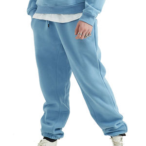 Pantalons de jogging polaire d'hiver pour hommes de qualité supérieure pantalons de jogging à la <span class=keywords><strong>cheville</strong></span> avec logo personnalisé pour hommes - Product Image 3