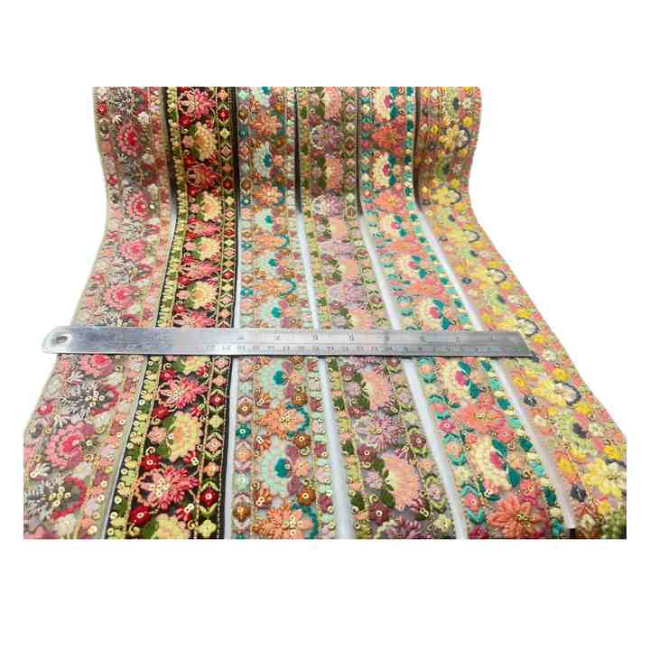 Best Seller Standard Quality Dress Material Decorative Embroidery