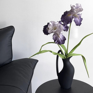 Ramo de decoración del hogar para fiesta de boda, accesorio fotográfico, arreglo de escritorio, flores de simulación de sueños, arreglo de <span class=keywords><strong>Iris</strong></span>, flores - Product Image 6