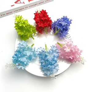 Ramos de flores de lavanda artificiales de 13 cm para accesorios de fotografía de bodas y decoración del hogar - Product Image 2