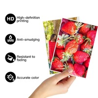 Papier photo brillant A4 enduit de résine 260g pour impression jet d'encre, formats A3, 5R, 4R, 3R, emballage sécurisé