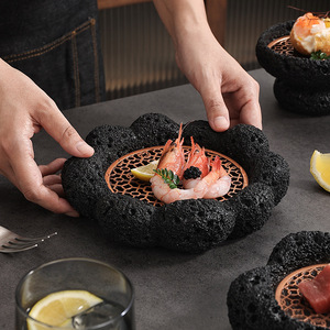 Diseño Artístico Concepto Sashimi Plate Creative Molecular Cuisine <span class=keywords><strong>Vajilla</strong></span> <span class=keywords><strong>para</strong></span> <span class=keywords><strong>Hoteles</strong></span> <span class=keywords><strong>y</strong></span> <span class=keywords><strong>Restaurantes</strong></span> - Product Image 4