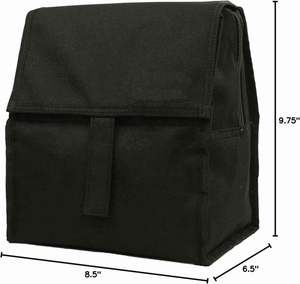 Sacs à lunch isothermes personnalisés 2024 avec logo, dotés de la technologie Ecofreeze, pliables, réutilisables - Product Image 1