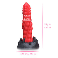 Dildo Tentacule Monstre Fantastique en Silicone Doux avec Ventouse pour Stimulation Prostatique