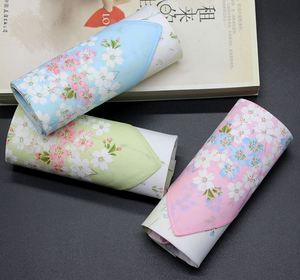 Mouchoirs japonais pour femmes en coton absorbant l'humidité, doux, imprimés, carrés, Yuya, mouchoir pour filles, serviette - Product Image 3