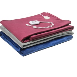 China Wholesale <b>Soft</b> Flannel Electric Blanket Rechargeable USB/Battery Powered Heated by Heating <b>Wire</b> for Winter Household Use - Product Image 6