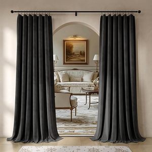 <span class=keywords><strong>Tende</strong></span> Moderne di Lusso in Velluto Oscuranti <span class=keywords><strong>e</strong></span> con Protezione UV in Offerta Speciale per Camera da Letto, Soggiorno <span class=keywords><strong>e</strong></span> Ufficio - Product Image 4